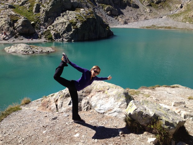 admittedly not my living room, but only yoga photo i could find!